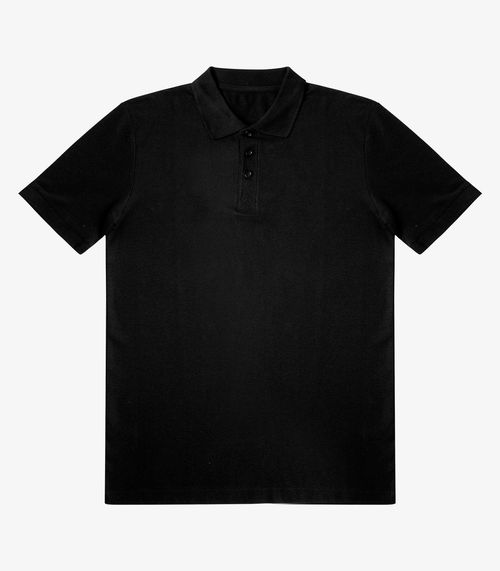 Polo Masculina Piquet Básica Select Preto