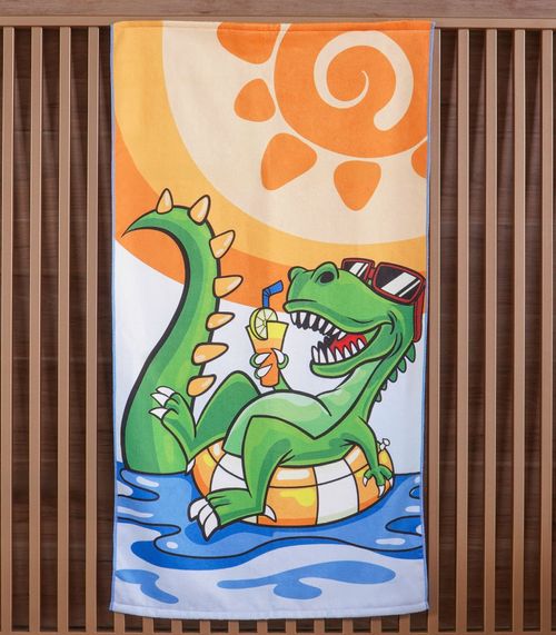 Toalha De Praia Infantil Bene Casa Verde