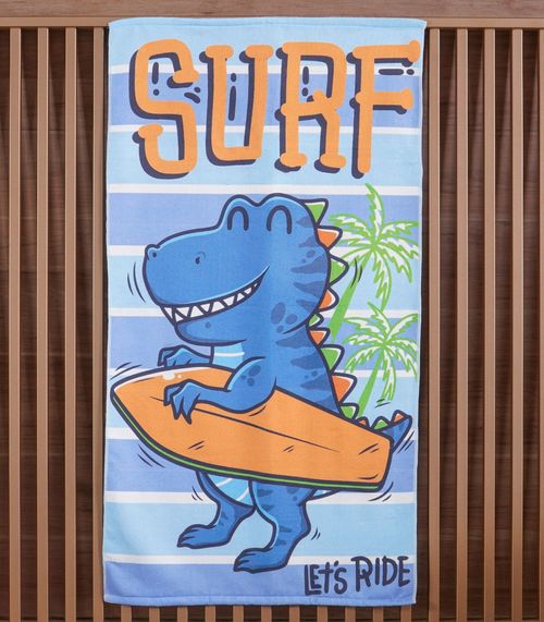 Toalha De Praia Infantil Bene Casa Azul