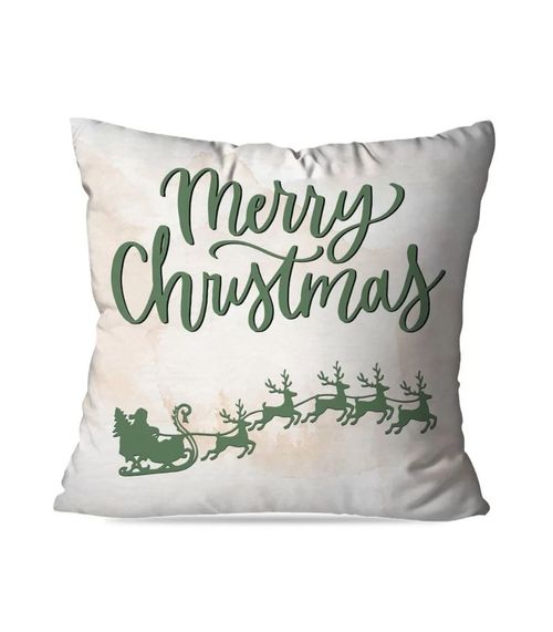 Kit 4 Capas Para Almofada De Natal Wevans Verde