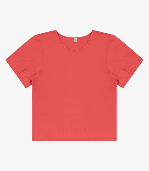 Blusa Plus Size Infinita Cor Rovitex Laranja