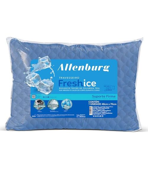 Travesseiro Fresh Ice Térmico Altenburg Branco