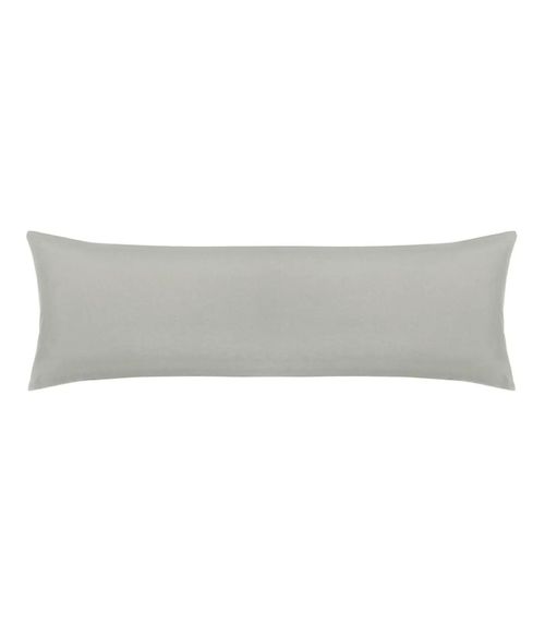 Fronha Body Pillow Toque Acetinado Altenburg Cinza
