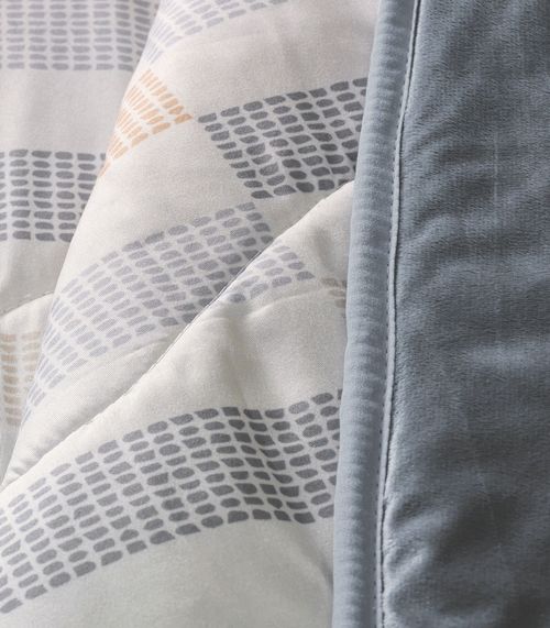 Edredom Blend Comfort Queen Altenburg Azul