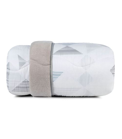 Edredom Blend Comfort Queen Altenburg Cinza