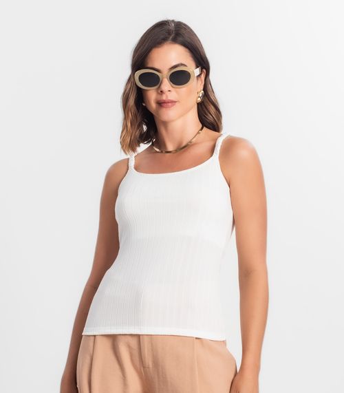 Blusa Feminina De Alça Select Bege