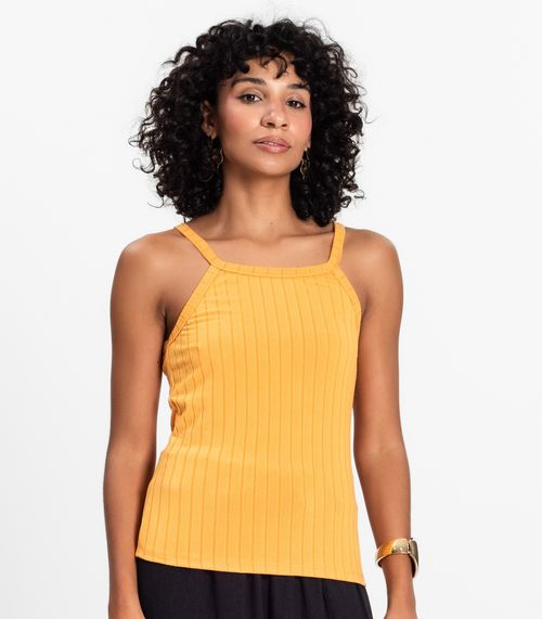 Regata Feminina Infinita Cor Amarelo