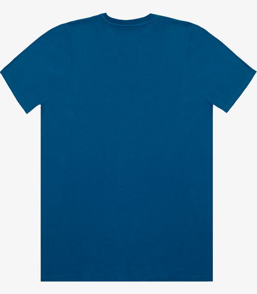 Camiseta Masculina Plus Size Básica Select Azul