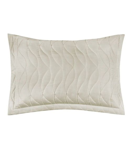 Porta Travesseiro Toque Acetinado Altenburg Cinza