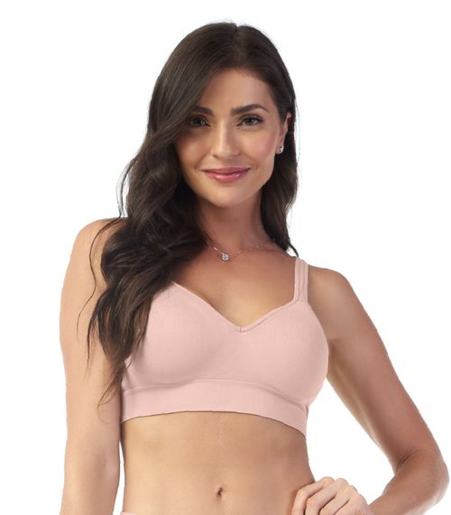Sutiã Comfort Duplo Alças Largas Zee Rucci Rosa