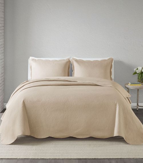 Jogo De Colcha Milao King Corttex Marrom