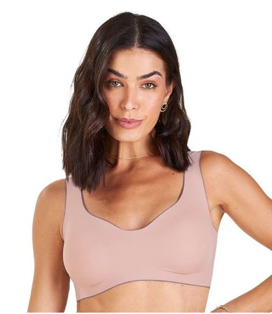 Sutiã Laser Termofusionado sem Costura Zee Rucci Rosa