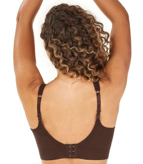 Sutiã Comfort Duplo Alças Largas Zee Rucci Marrom