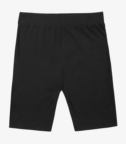 Bermuda Ciclista Feminina em Cotton Pesado Select Preto