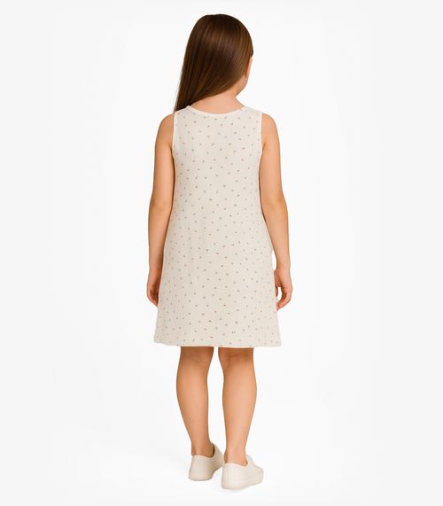 Vestido Feminino Infantil Select Bege