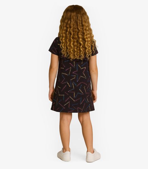 Vestido Feminino Infantil Select Preto