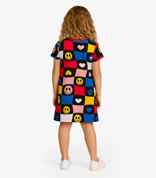 Vestido Feminino Infantil Select Amarelo