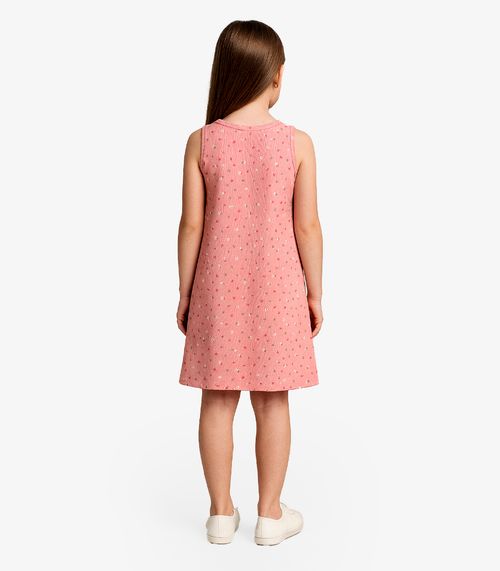 Vestido Feminino Infantil Select Rosa