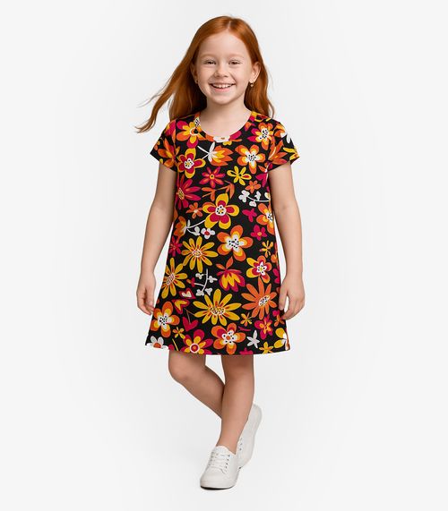 Vestido Feminino Infantil Select Azul