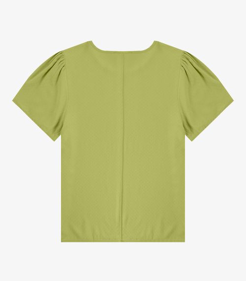 Blusa Feminina Em Viscose Infinita Cor Verde