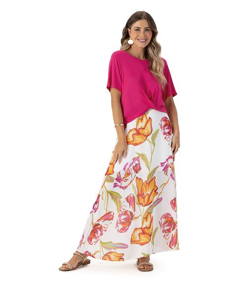 Blusa Feminina Lisa Infinita Cor Sortida