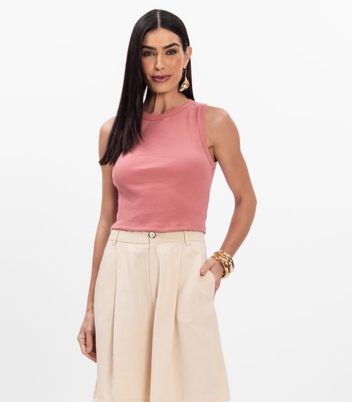 Regata Feminina em Ribana Rovitex Rosa