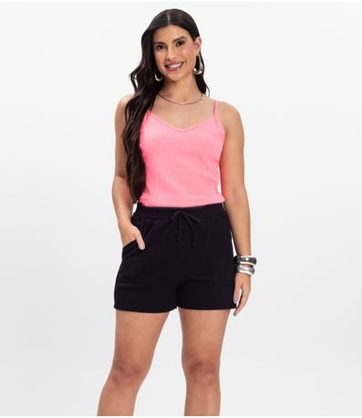 Shorts Feminino Infinita Cor Preto