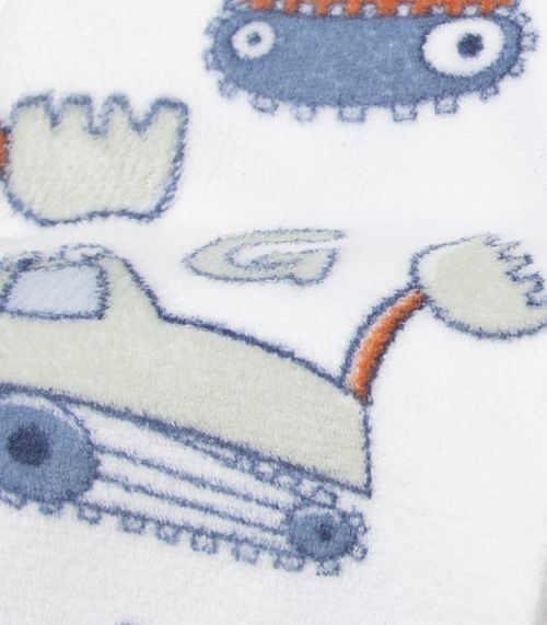 Manta Infantil Microfibra Bene Casa Azul