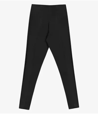 Legging Juvenil Em Material Sintético Minty Preto