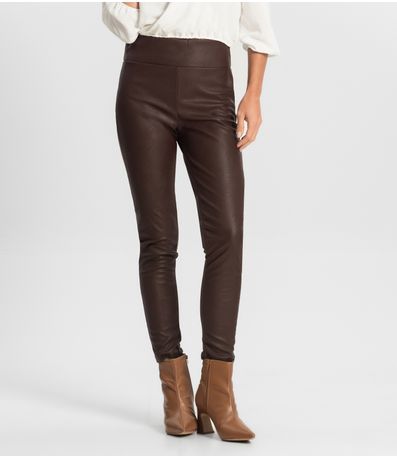 Calça Legging Feminina Rovitex Marrom