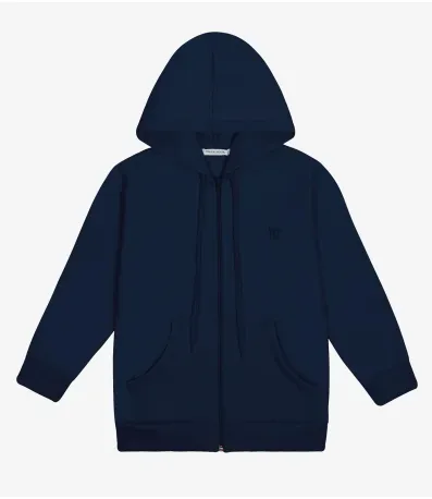 Jaqueta Infantil Com Capuz Trick Nick Azul