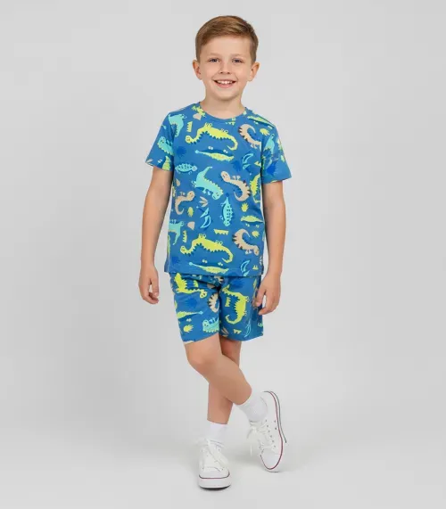 Pijama Infantil Masculino Select Azul