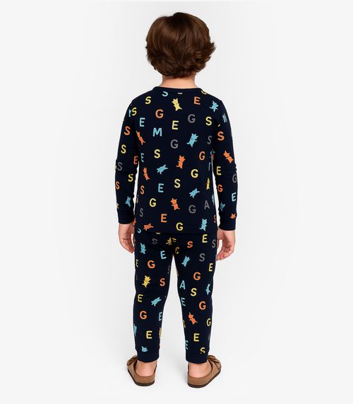 Pijama Masculino Infantil Select Azul