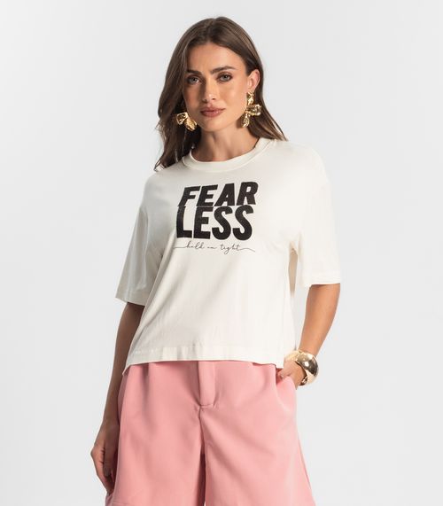Camiseta Feminina Endless Bege