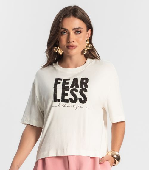 Camiseta Feminina Endless Bege