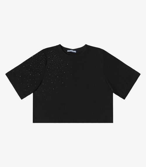 Camiseta Feminina Manga Curta Endless Preto