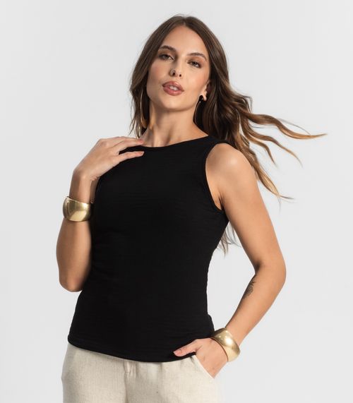 Regata Feminina Endless Preto