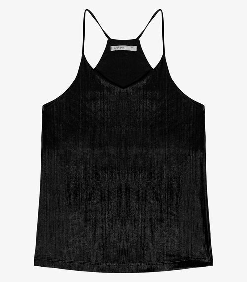 Blusa Feminina De Alça Endless Preto