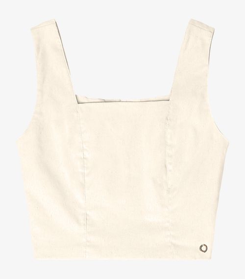 Cropped Bengaline Endless Bege