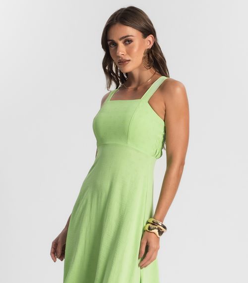 Vestido Midi De Alça Endless Verde