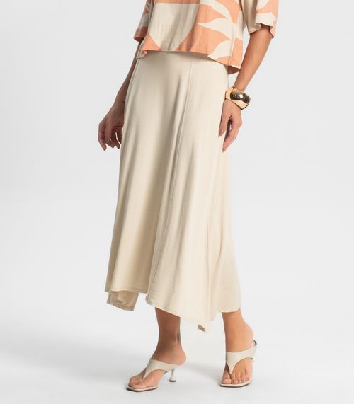 Saia Midi Endlesss Bege
