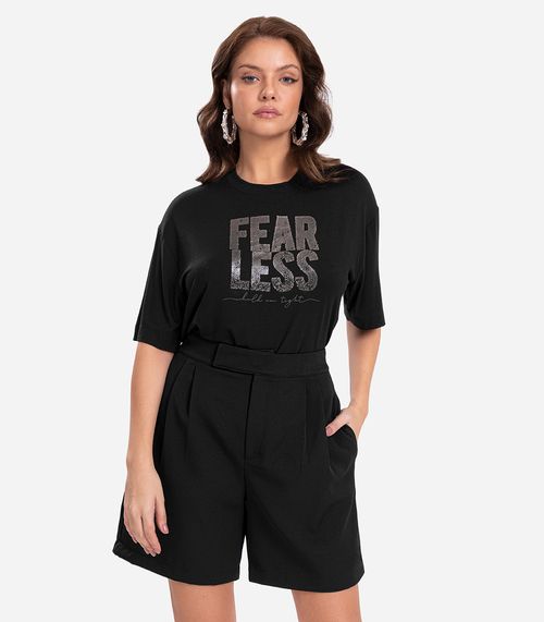 Camiseta Feminina Endless Preto