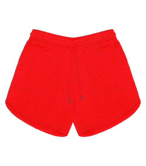 Shorts Feminino Plus Size Secret Glam Laranja