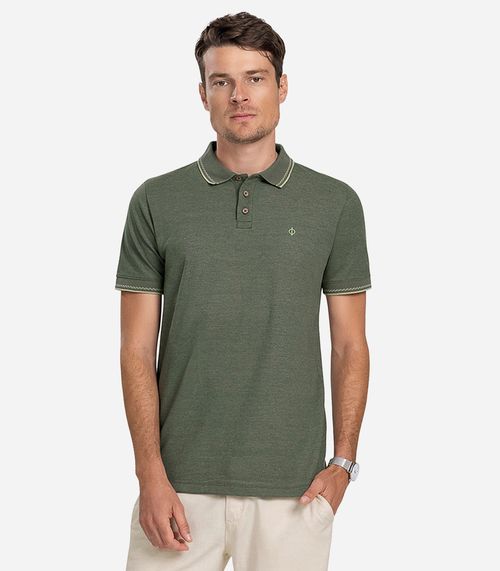 Polo Masculina Diametro Verde