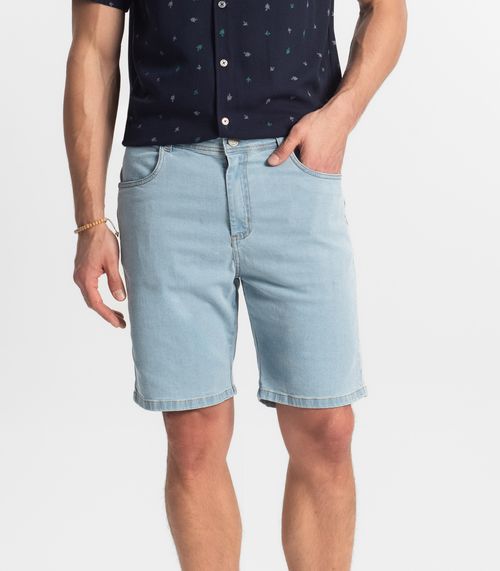 Bermuda Masculina Jeans Diametro Azul