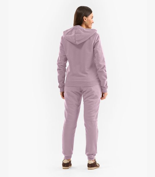 Calça Feminina em Moletom Peluciado Rovitex Rosa