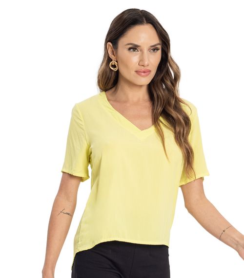 Blusa Feminina Viscose Endless Amarelo