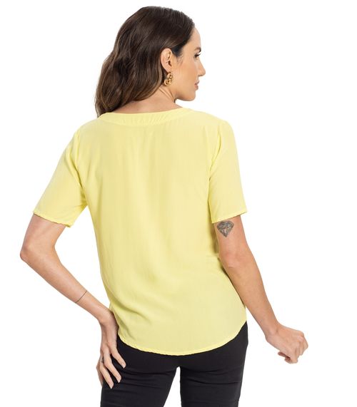 Blusa Feminina Viscose Endless Amarelo