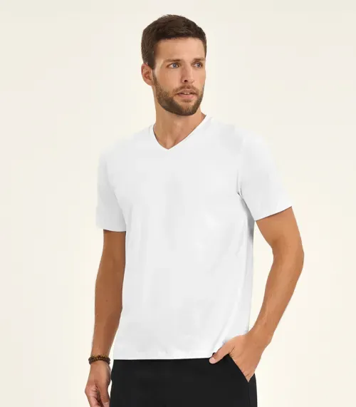 Camiseta Masculina Diametro Branco
