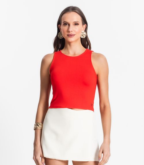 Regata De Viscotorcion Básica Feminina Endless Laranja